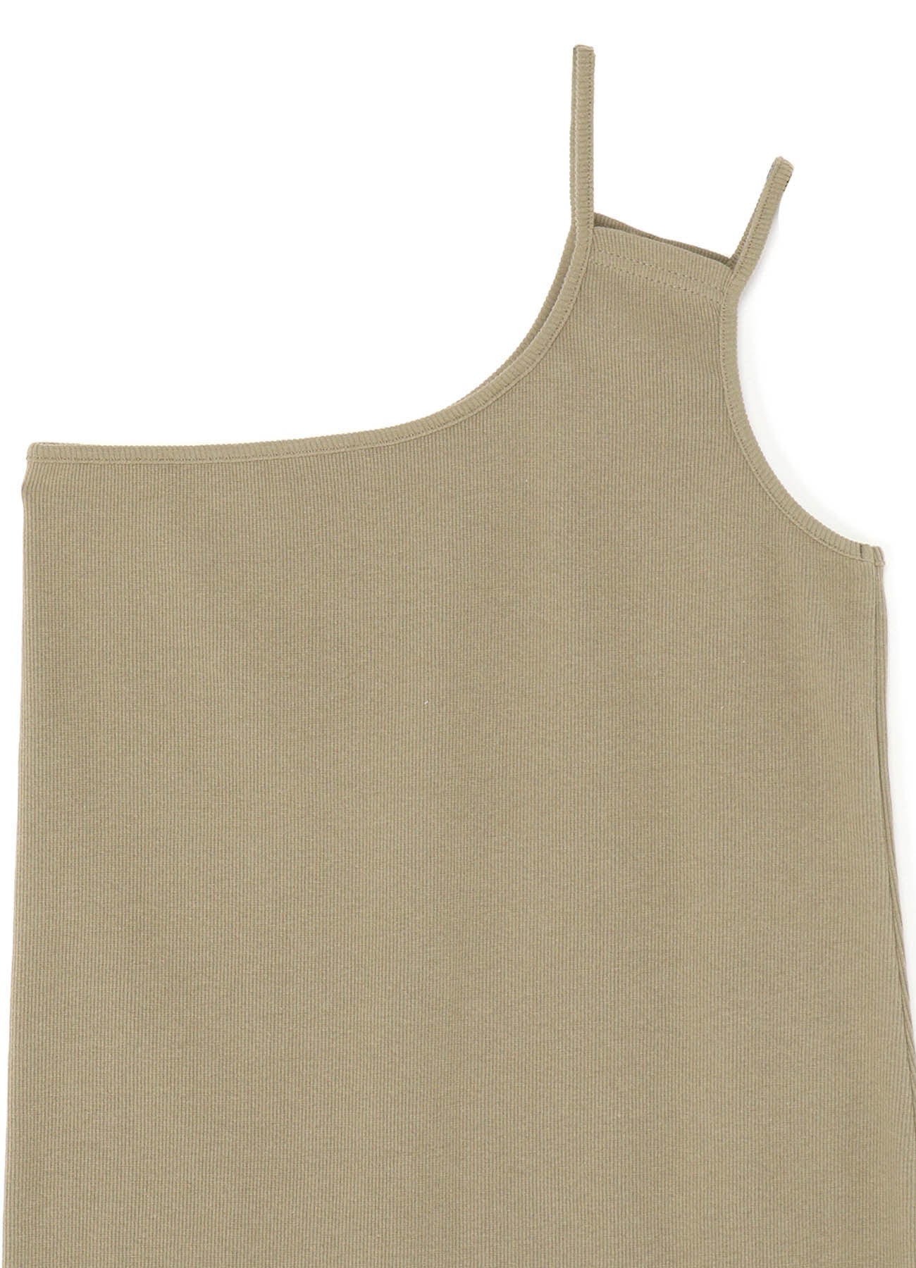 C/Pu Bare Rib Double Strings One Shoulder T