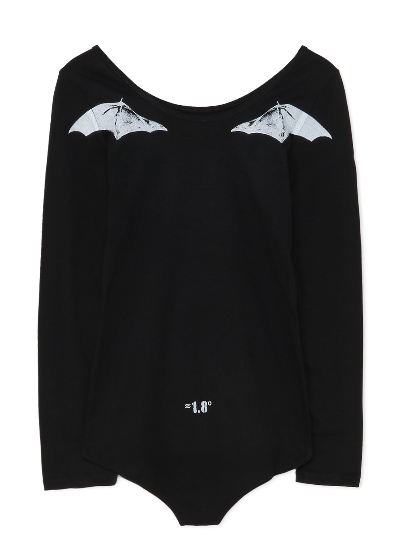 Bat Print Long Sleeve Rompers