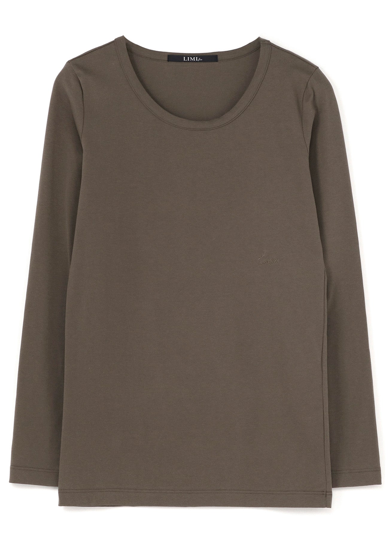 Cotton Colour Plain Stitch Basic Long Sleeve T