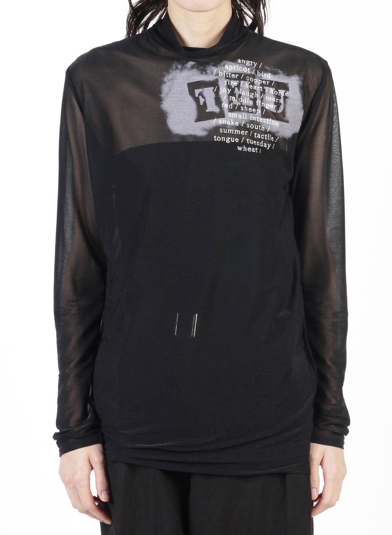 FEU Embroidery & Print High Neck T