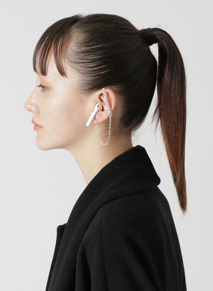 925 SILVER EAR CUFF WITH CHAIN