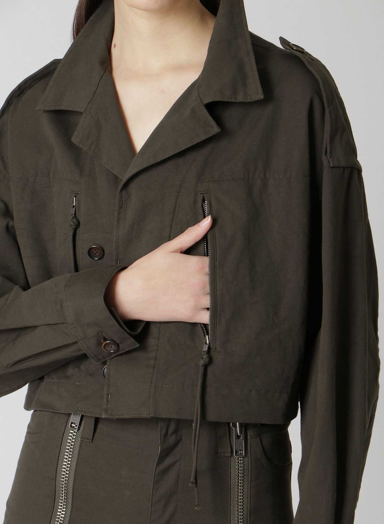 SHORT ARMY JACKET