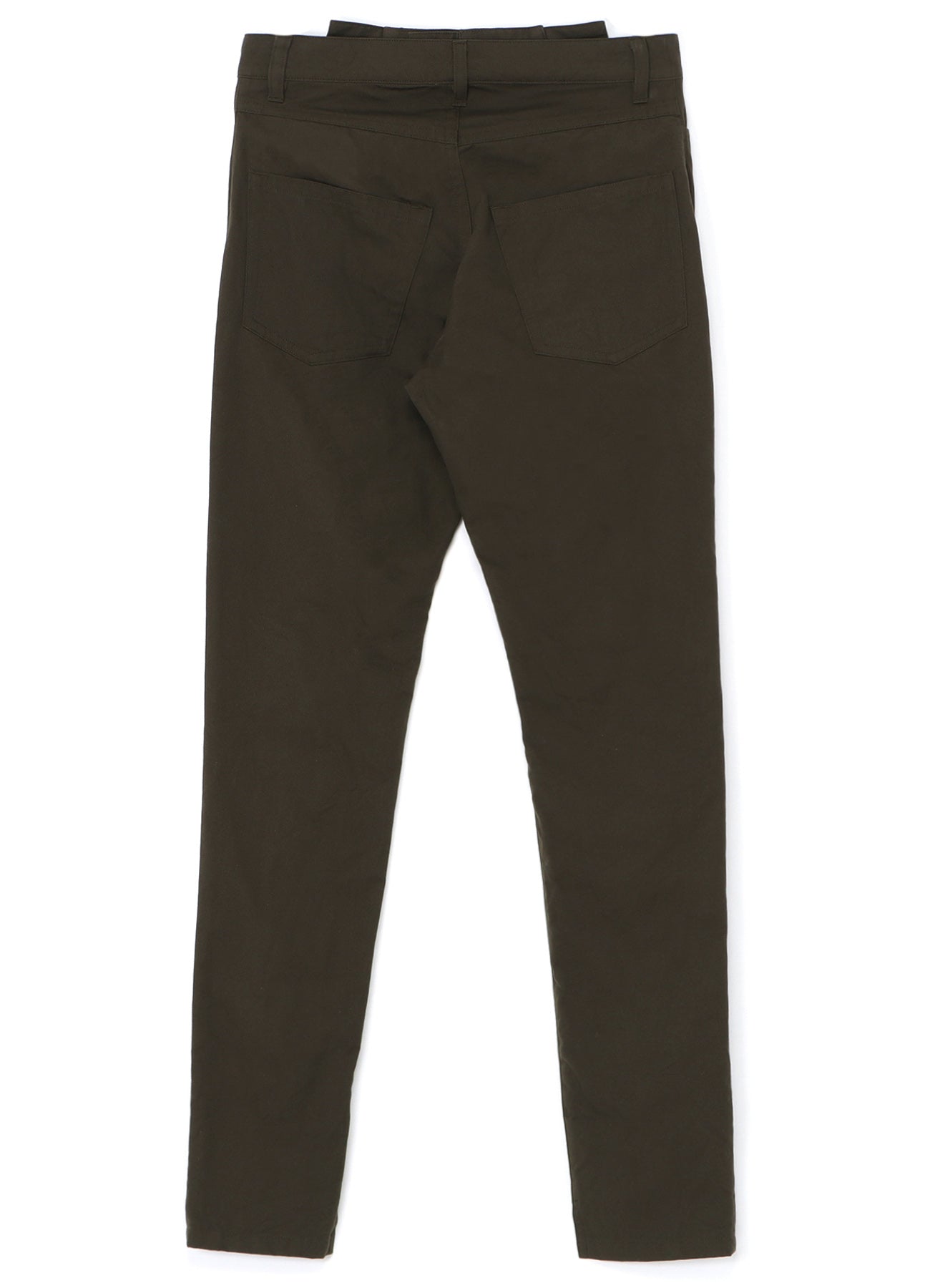 SLIM FIT PANTS WITH LEG ZIPPERS