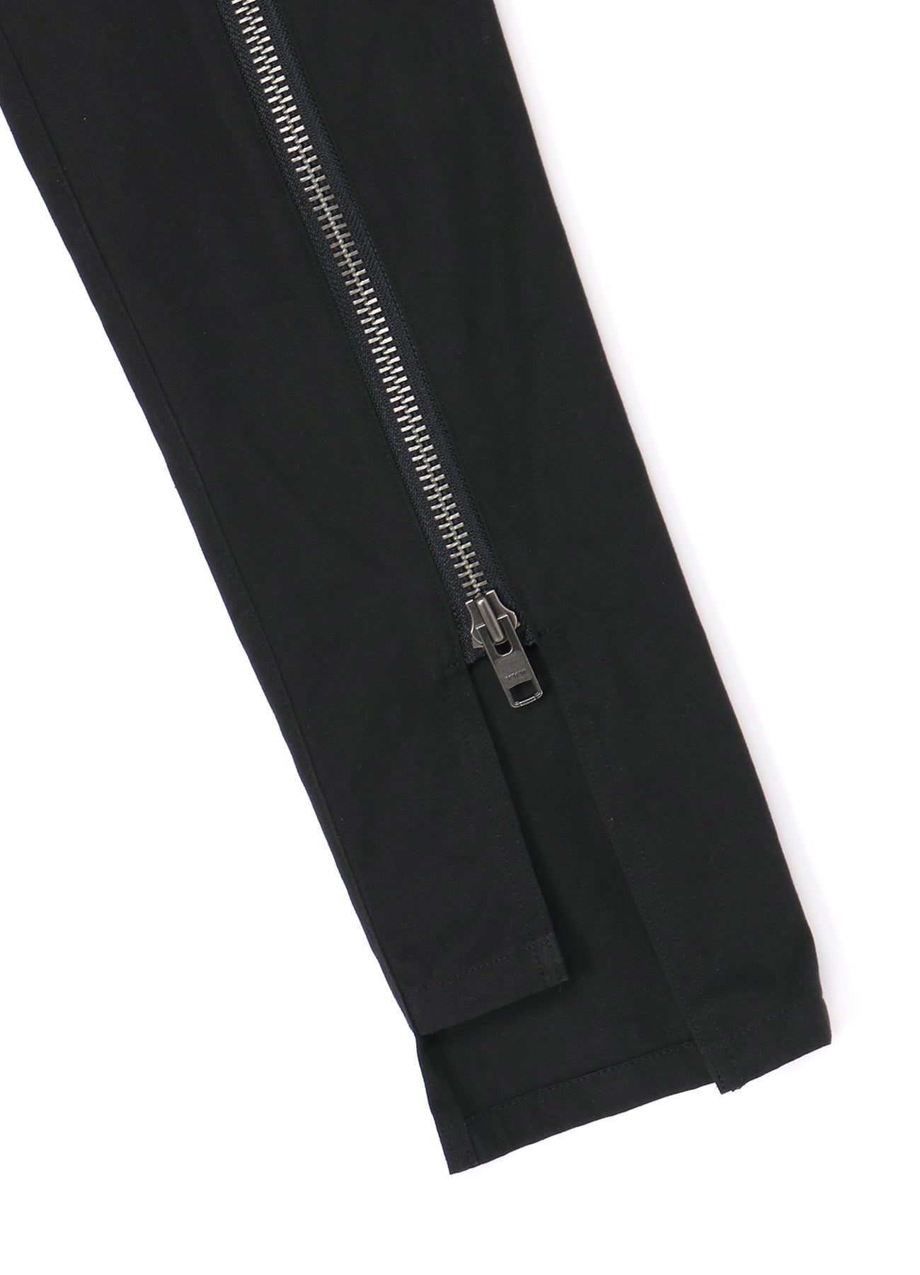 SLIM FIT PANTS WITH LEG ZIPPERS