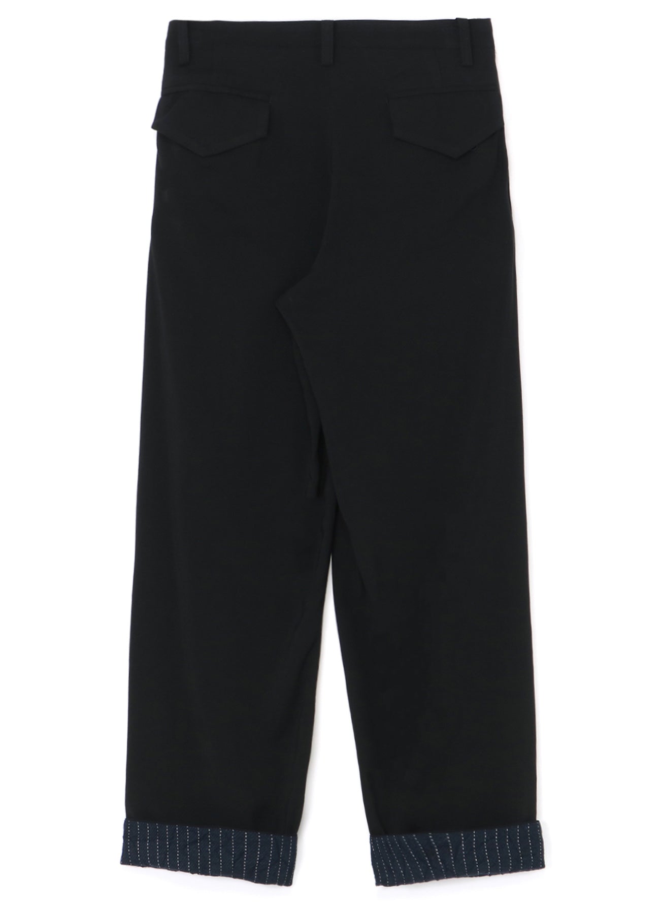 RAYON/GABARDINE STRAIGHT LEG PANTS