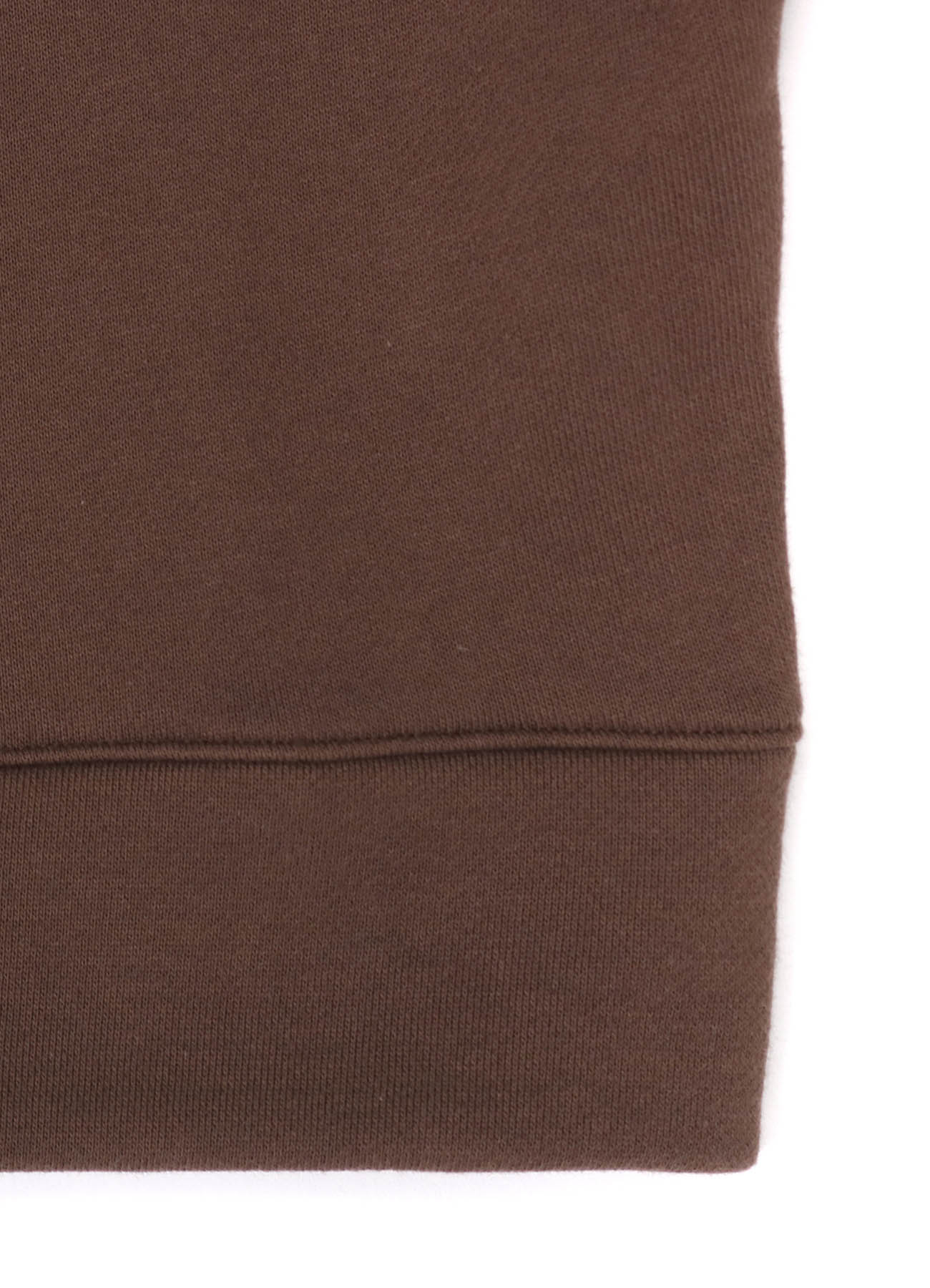 TIGHT FLEECE LINING SHORT PULLOVER WITH DESIGN SLEEVE