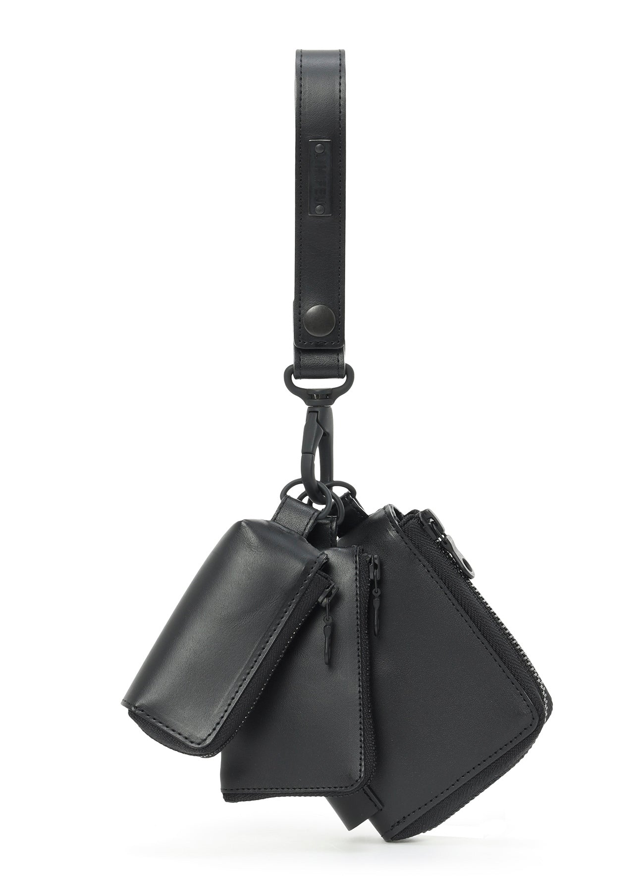 カカ　jumbotatlin lether MATTE STEER LEATHER 3LAYERS POUCH – THE SHOP YOHJI YAMAMOTO