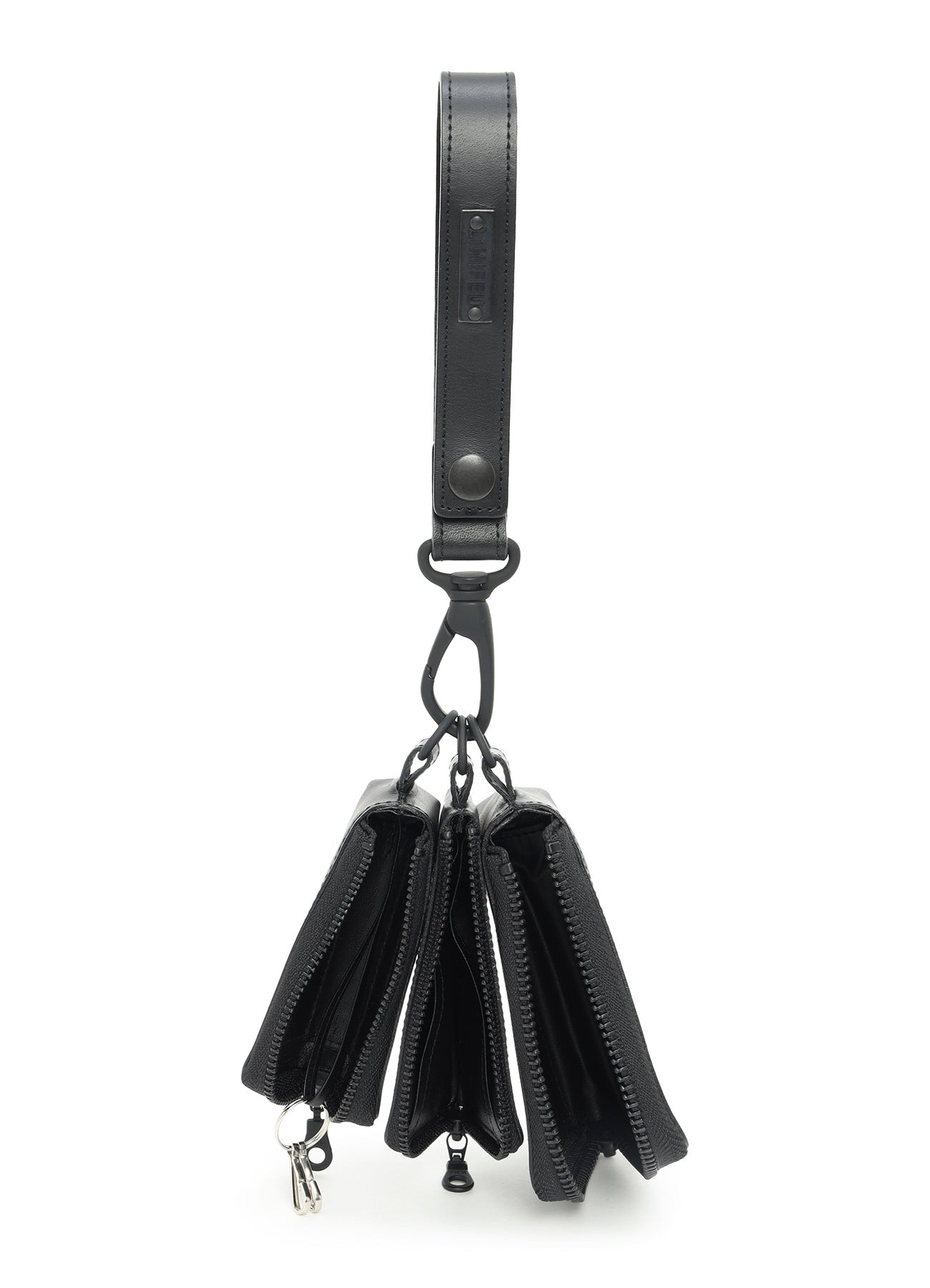 カカ　jumbotatlin lether MATTE STEER LEATHER 3LAYERS POUCH – THE SHOP YOHJI YAMAMOTO