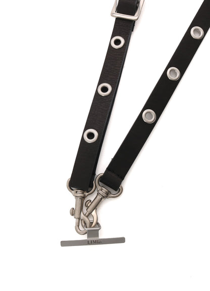 CLASSIC LEATHER  EYELET PHONE STRAP