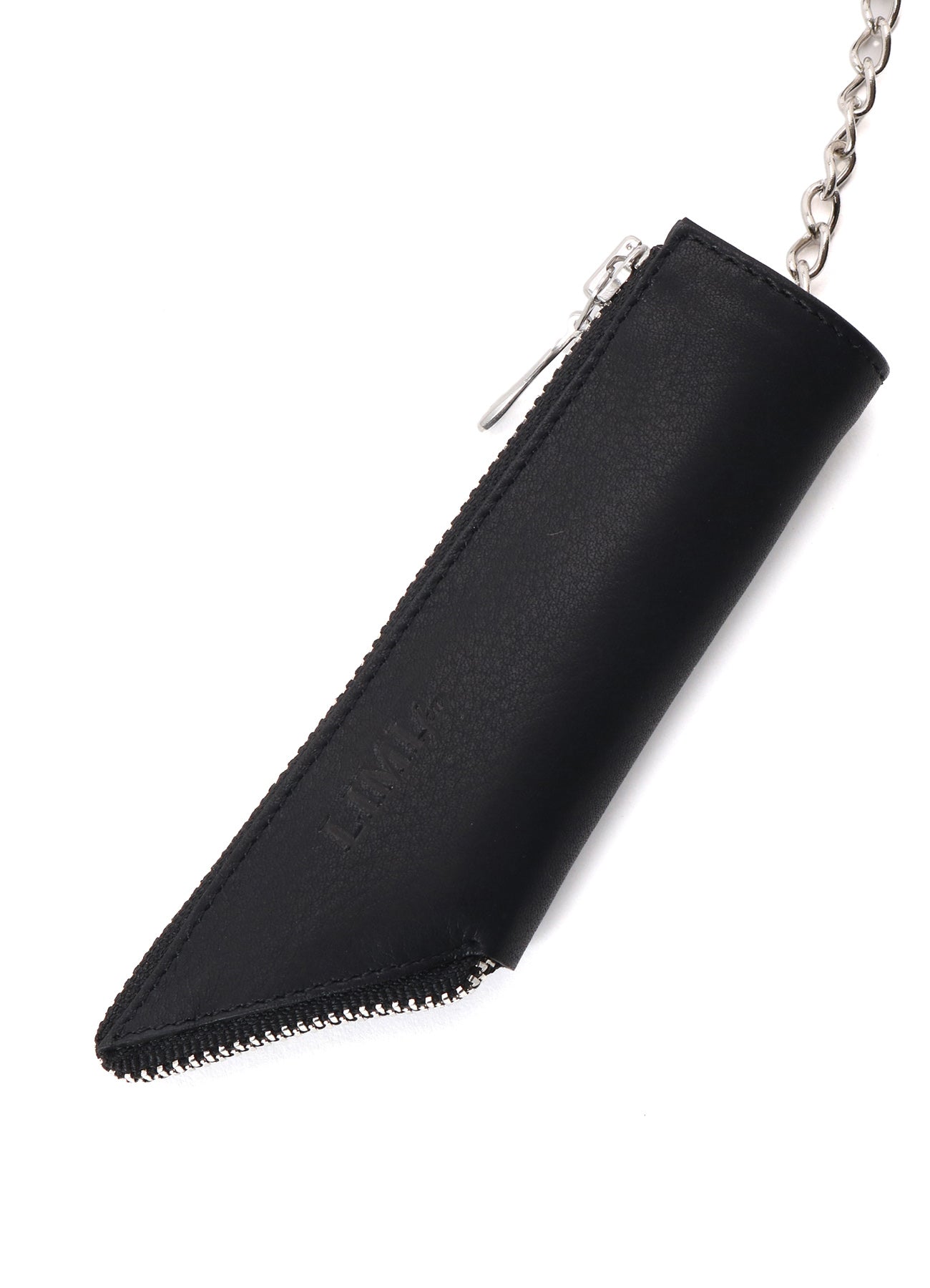 MATTE CHROME LEATHER  LIP SHAPED MIRROR SET