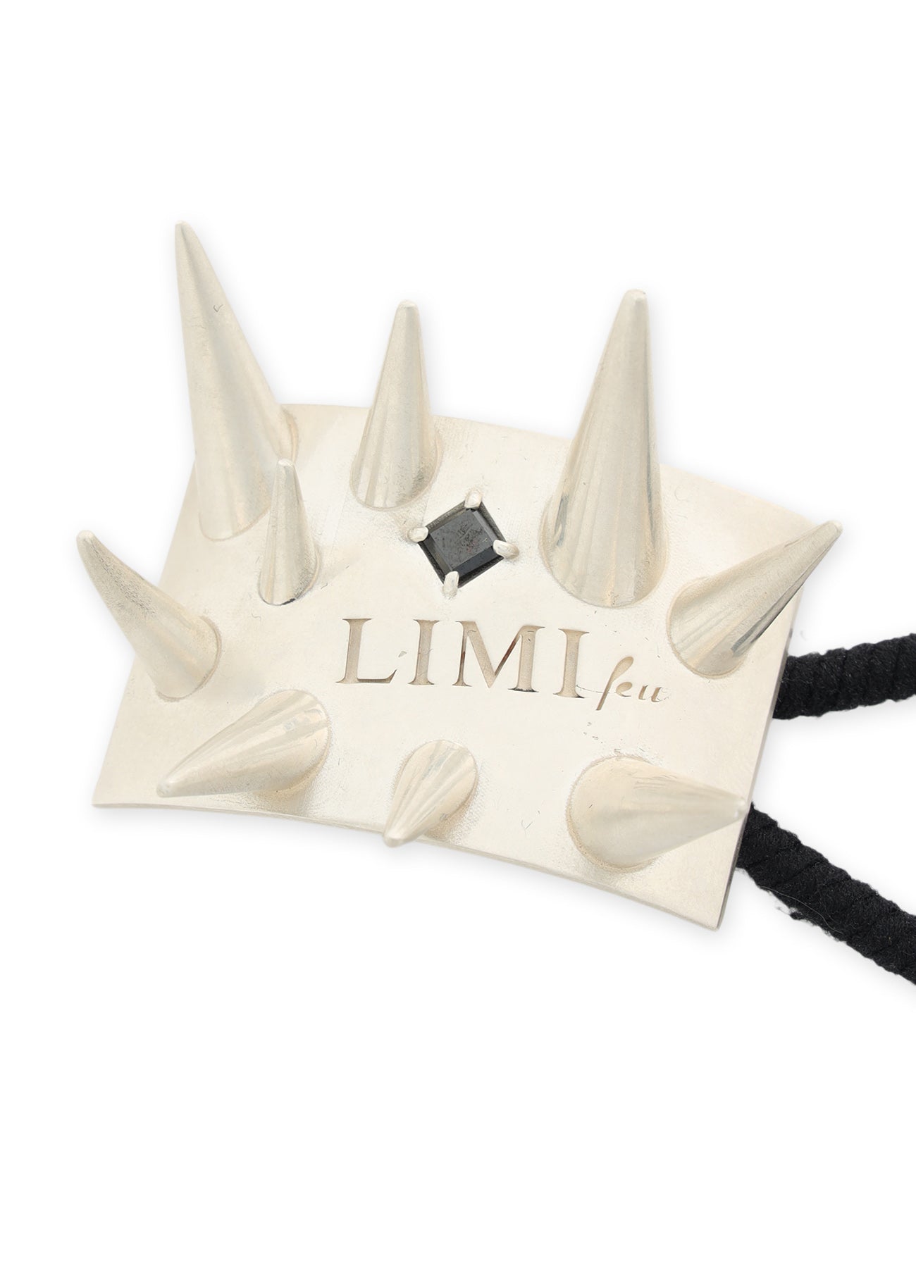 BRASS SPIKED HAIR TIE