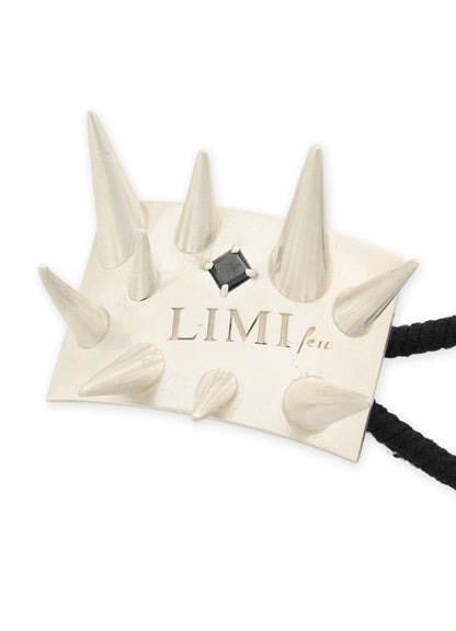BRASS SPIKED HAIR TIE