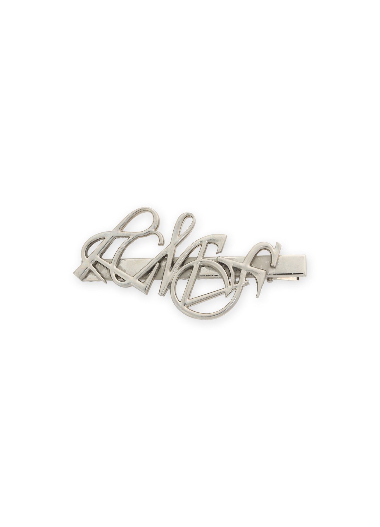 BRASS LOGO HAIR PIN