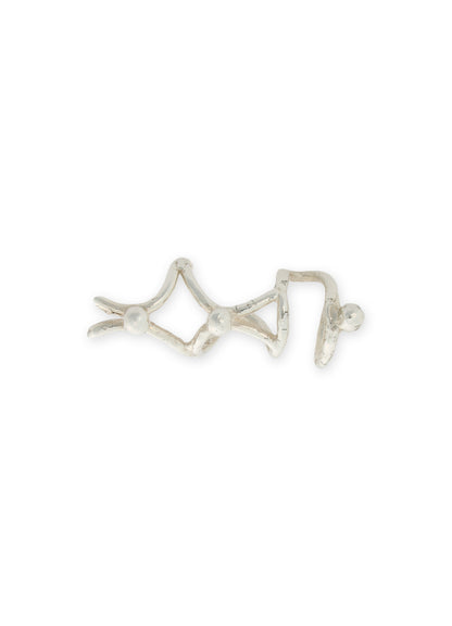 SILVER 925 TATTOO-STYLE EAR  CUFF/ A
