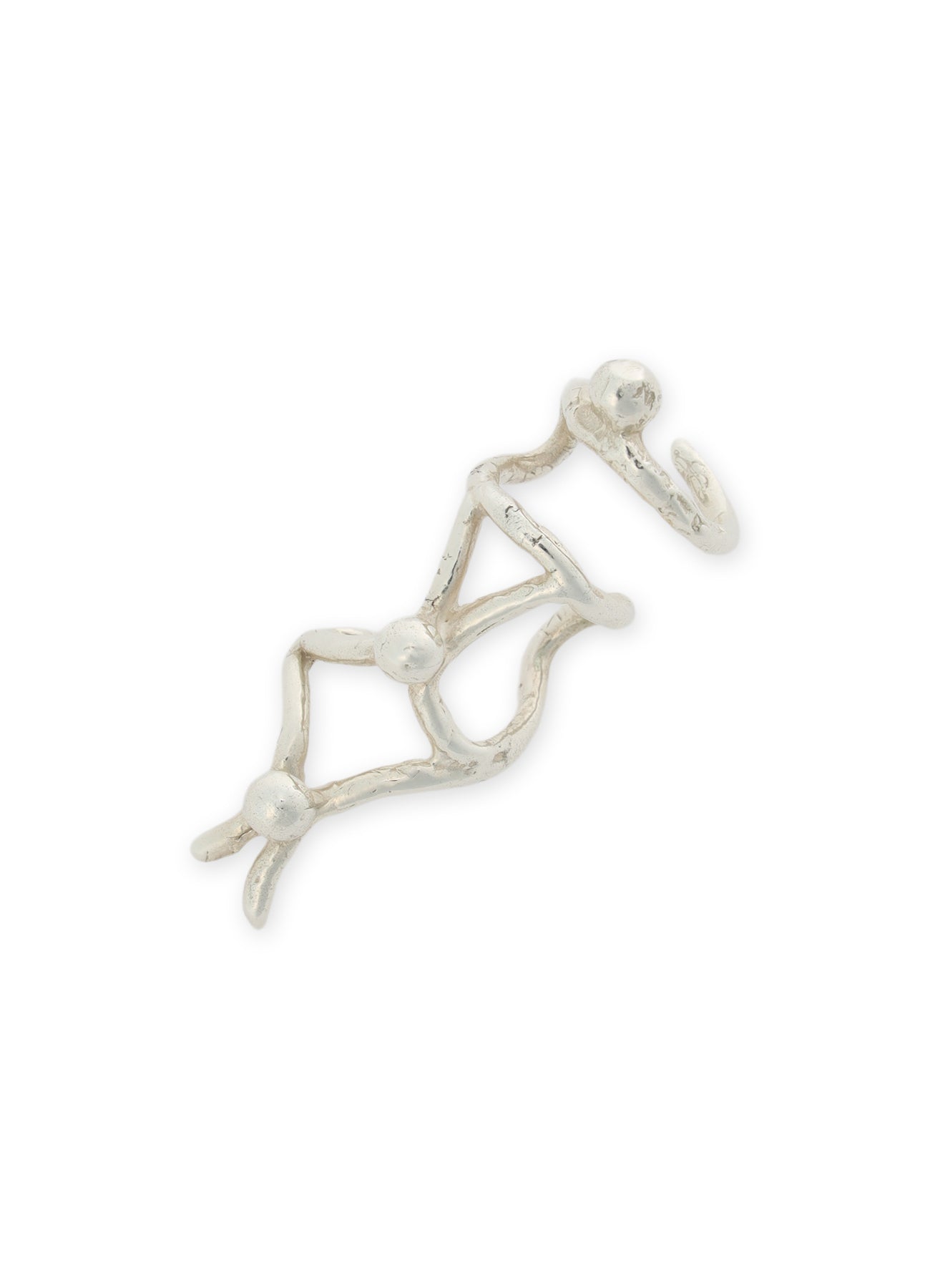 SILVER 925 TATTOO-STYLE EAR  CUFF/ A