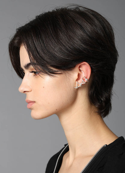 SILVER 925 TATTOO-STYLE EAR  CUFF/ A