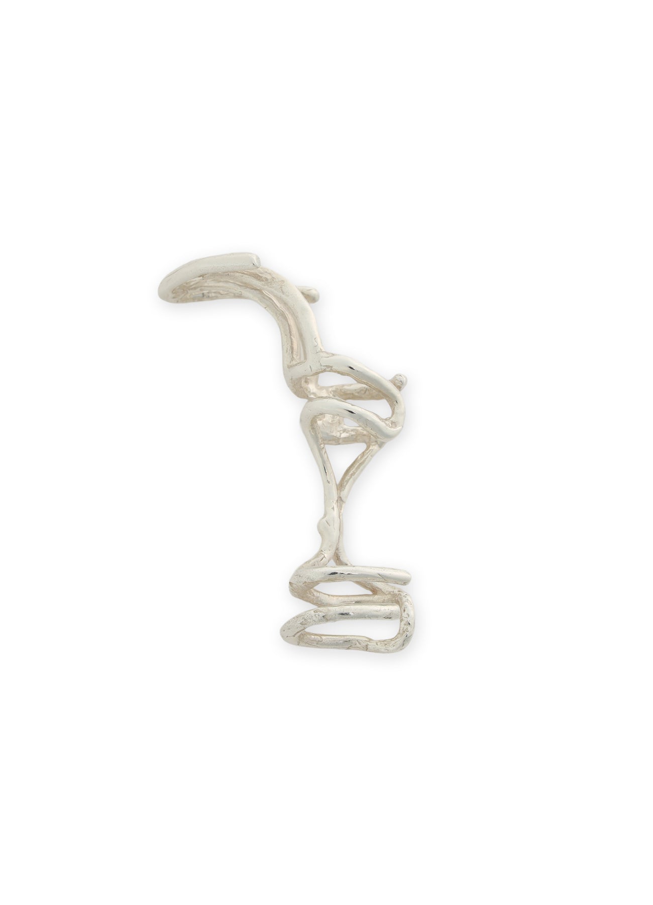 SILVER 925 TATTOO-STYLE EAR  CUFF/ B