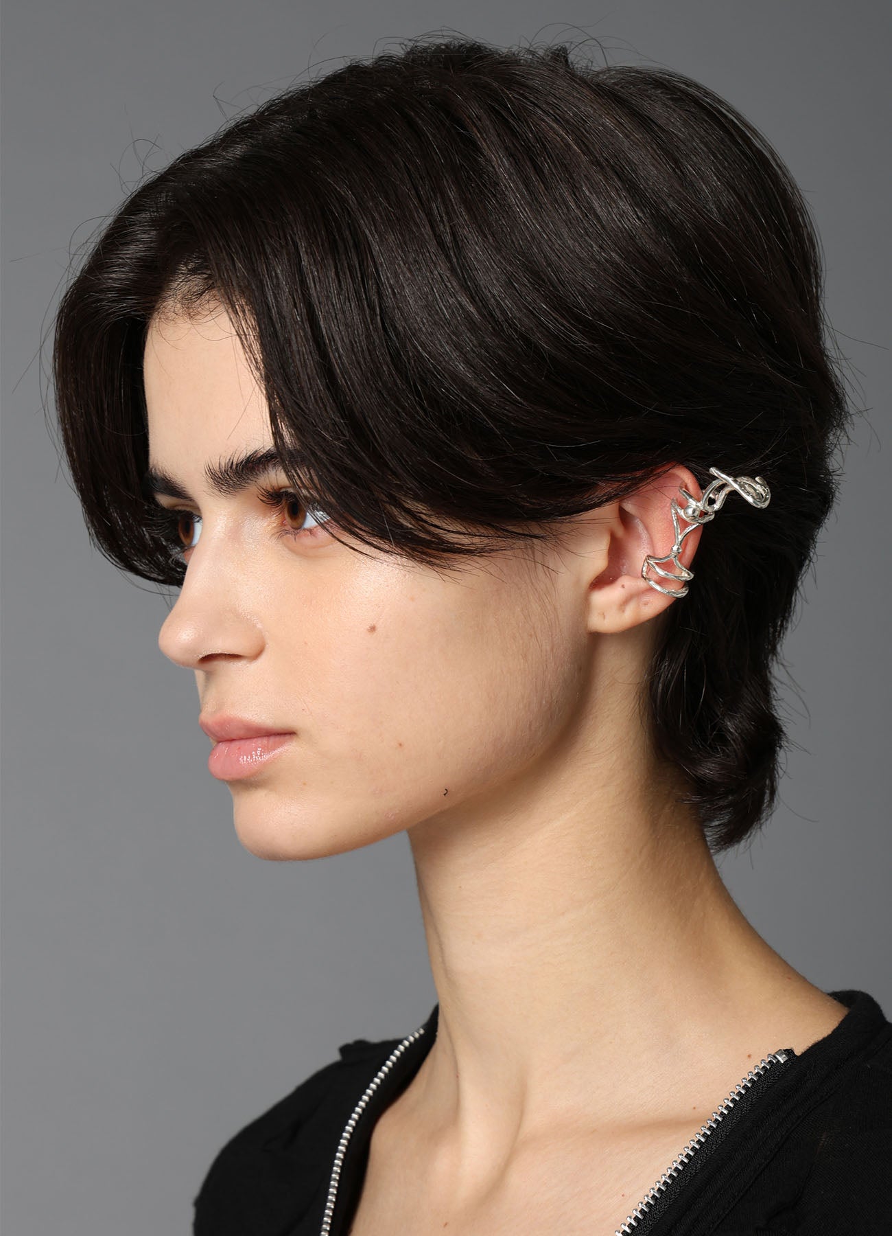 SILVER 925 TATTOO-STYLE EAR  CUFF/ B