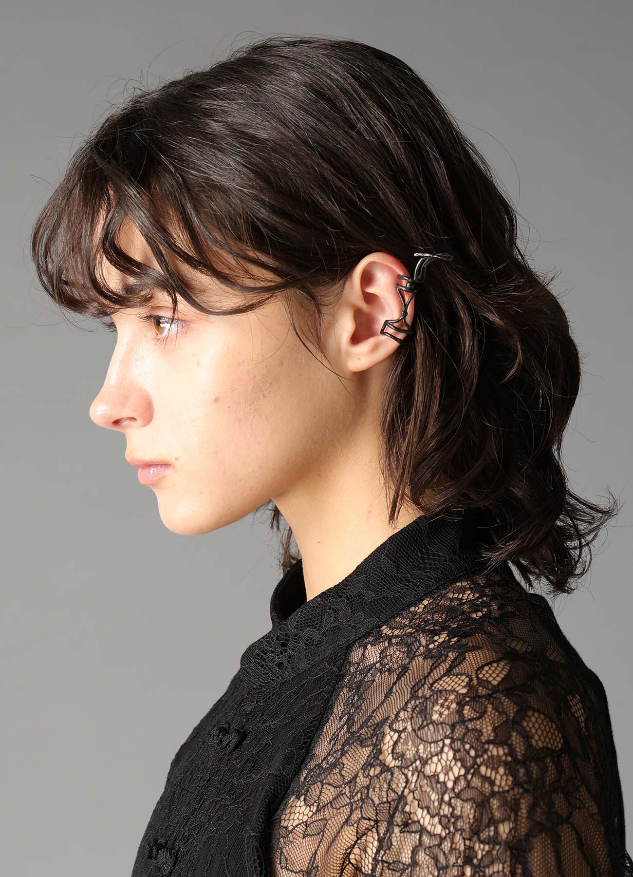 LINE TATTOO EAR CUFF B