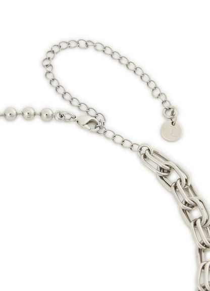 PIERCE CHAIN NECKLESS