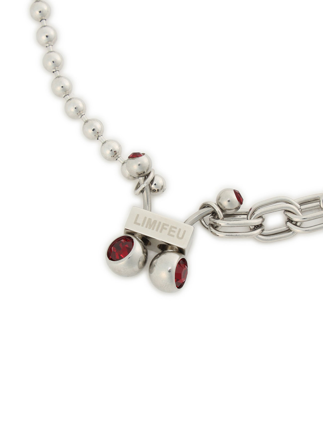 PIERCE CHAIN NECKLESS