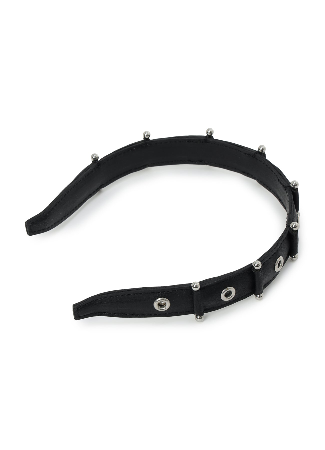 TANNED KIP LEATHER PIERCED HEADBAND