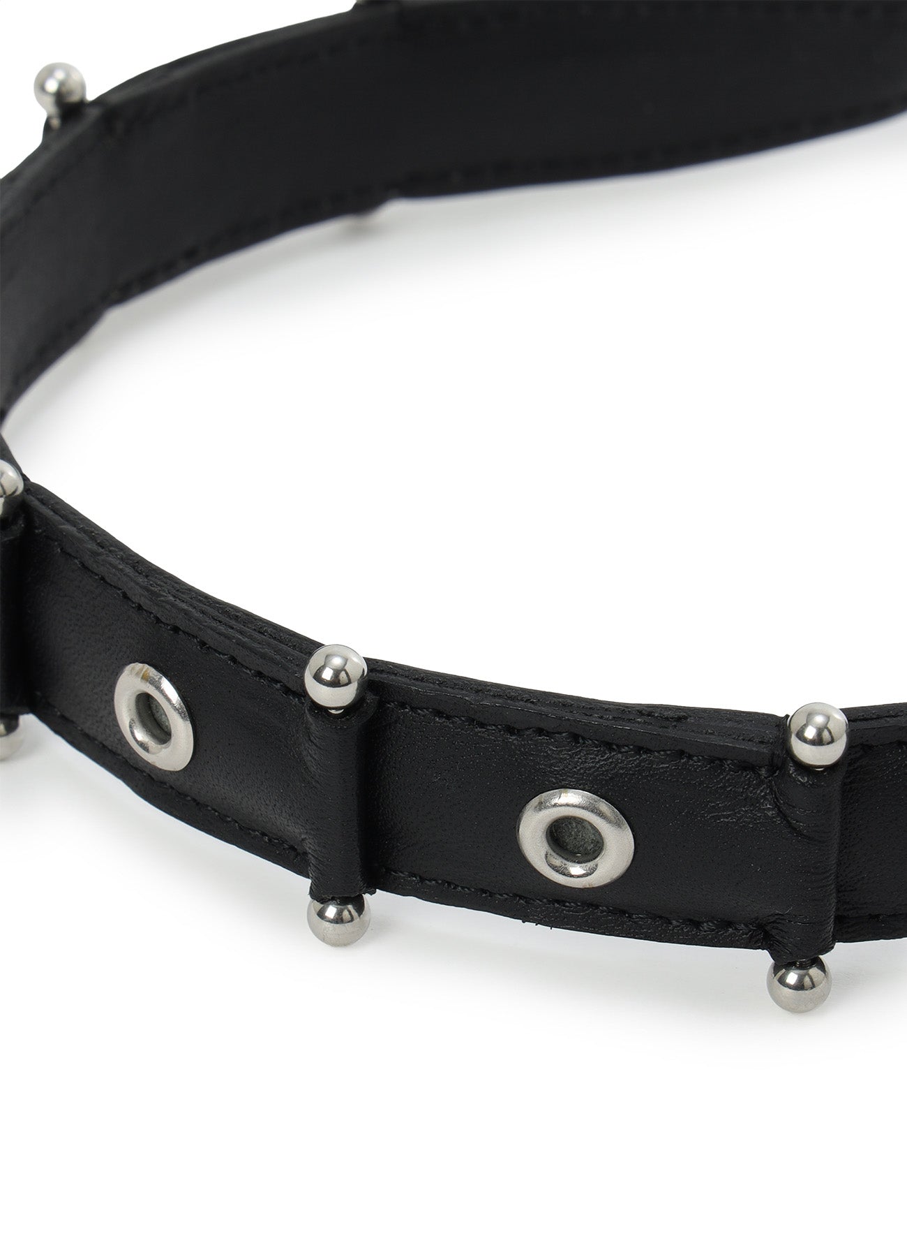 TANNED KIP LEATHER PIERCED HEADBAND