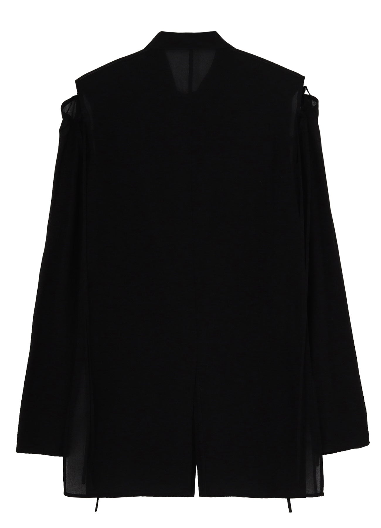 COTTON CHIFFON STRING BLOUSE A