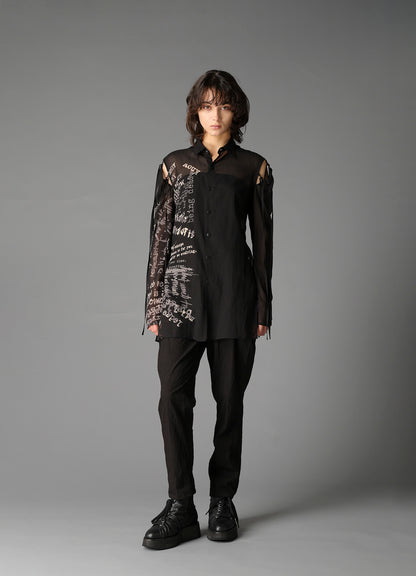 MESSAGES PT STRINGS BLOUSE A