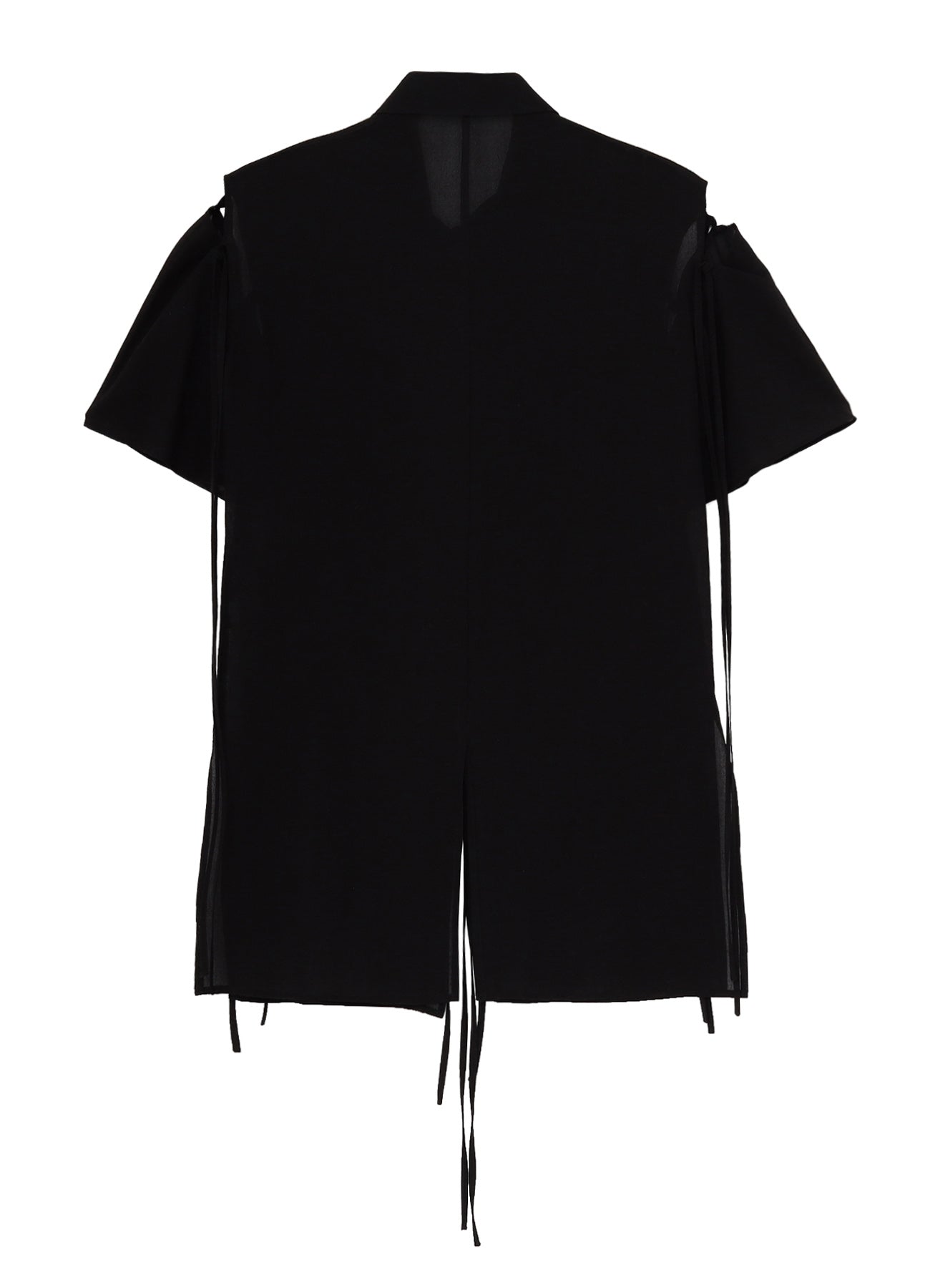COTTON CHIFFON STRING BLOUSE B