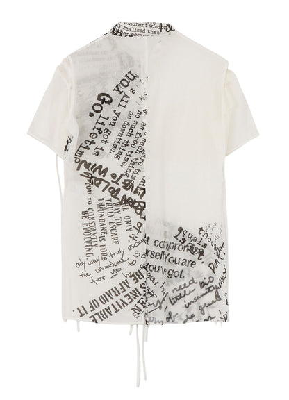 MESSEAGES PT STRINGS BLOUSE B
