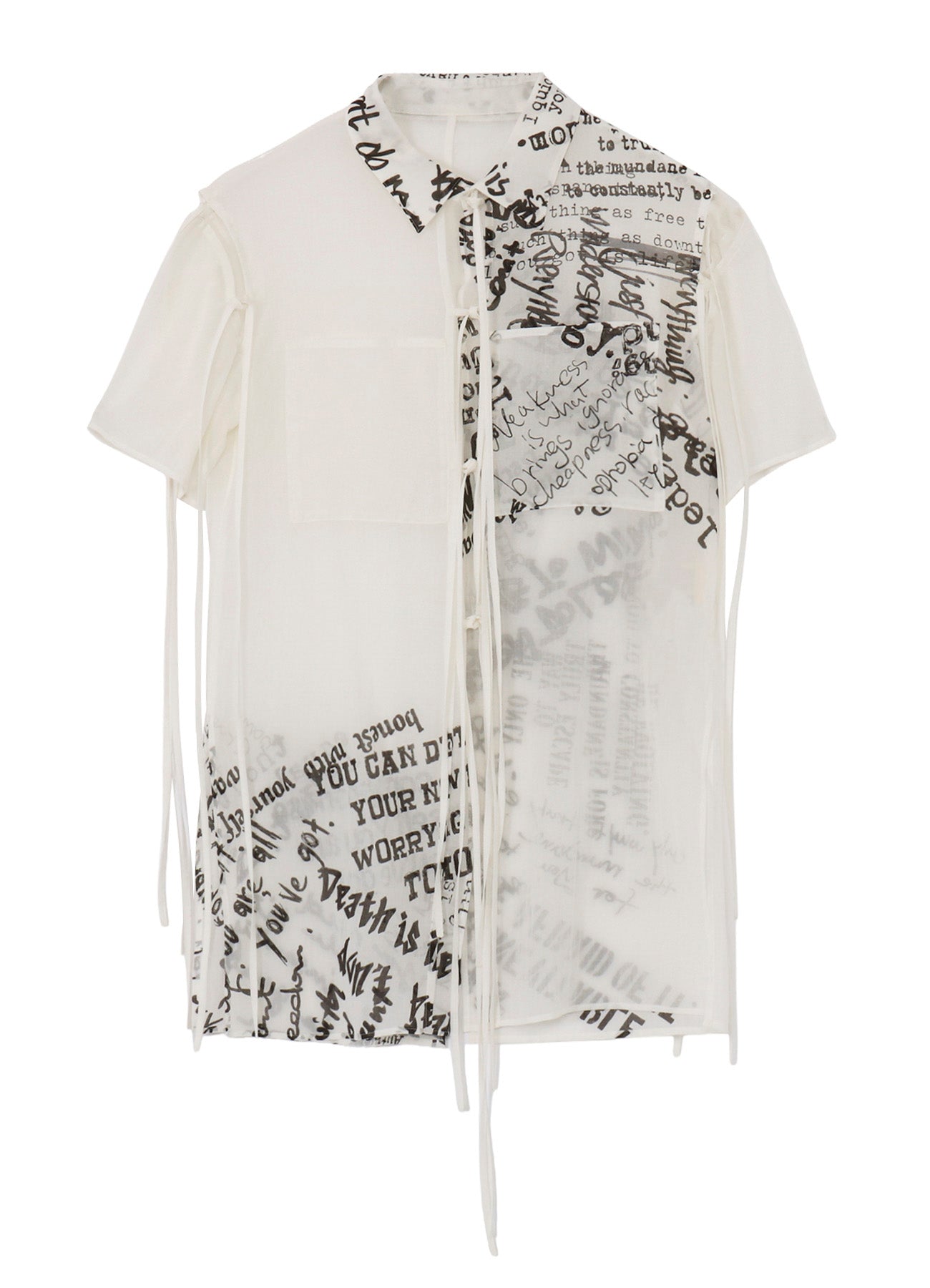MESSEAGES PT STRINGS BLOUSE B