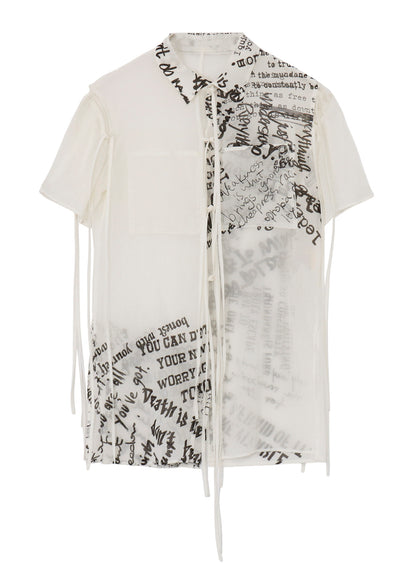 MESSEAGES PT STRINGS BLOUSE B