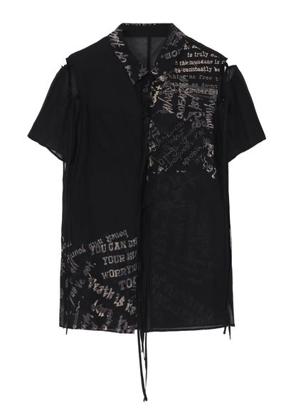 MESSEAGES PT STRINGS BLOUSE B