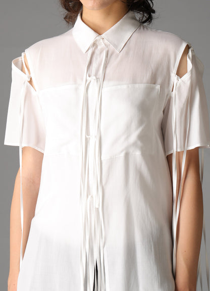 SOFT LAWN STRINGS BLOUSE B