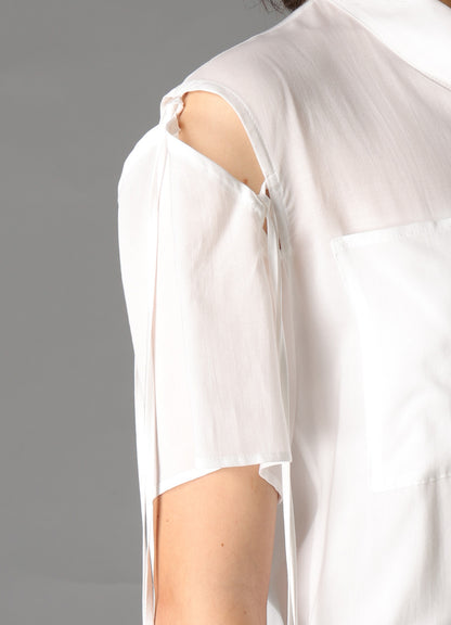 SOFT LAWN STRINGS BLOUSE B