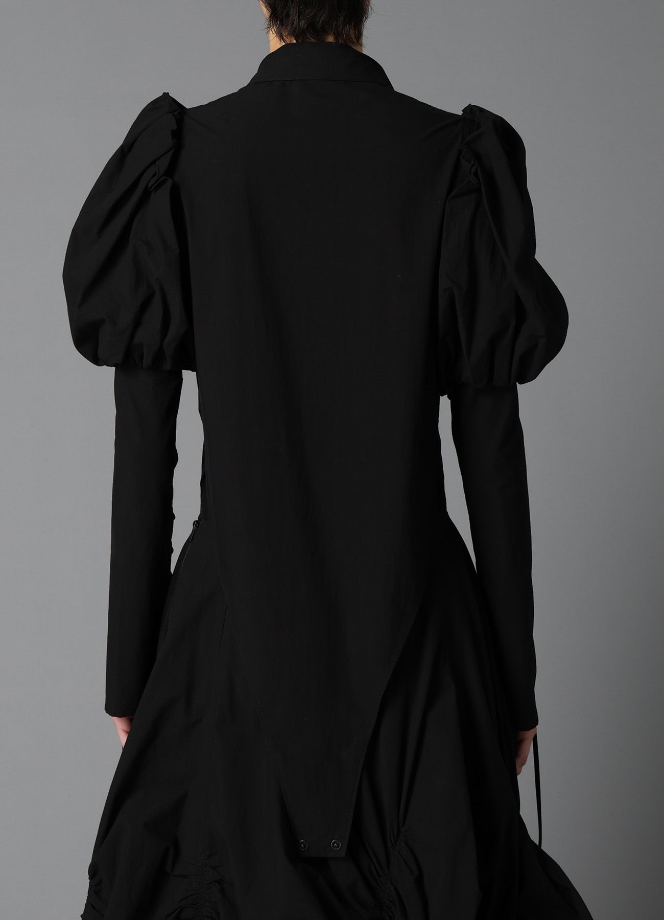 TYPEWRITER  LACE UP SLEEVE BLOUSE