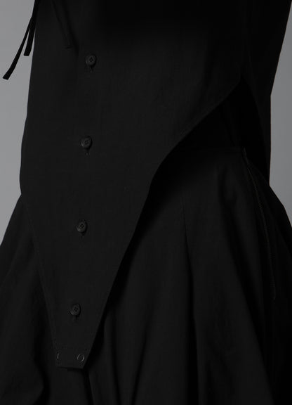 TYPEWRITER  LACE UP SLEEVE BLOUSE