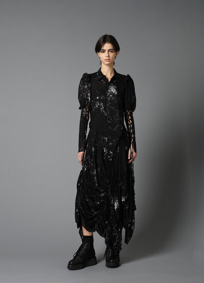 GALAXY PT LACE UP SLEE