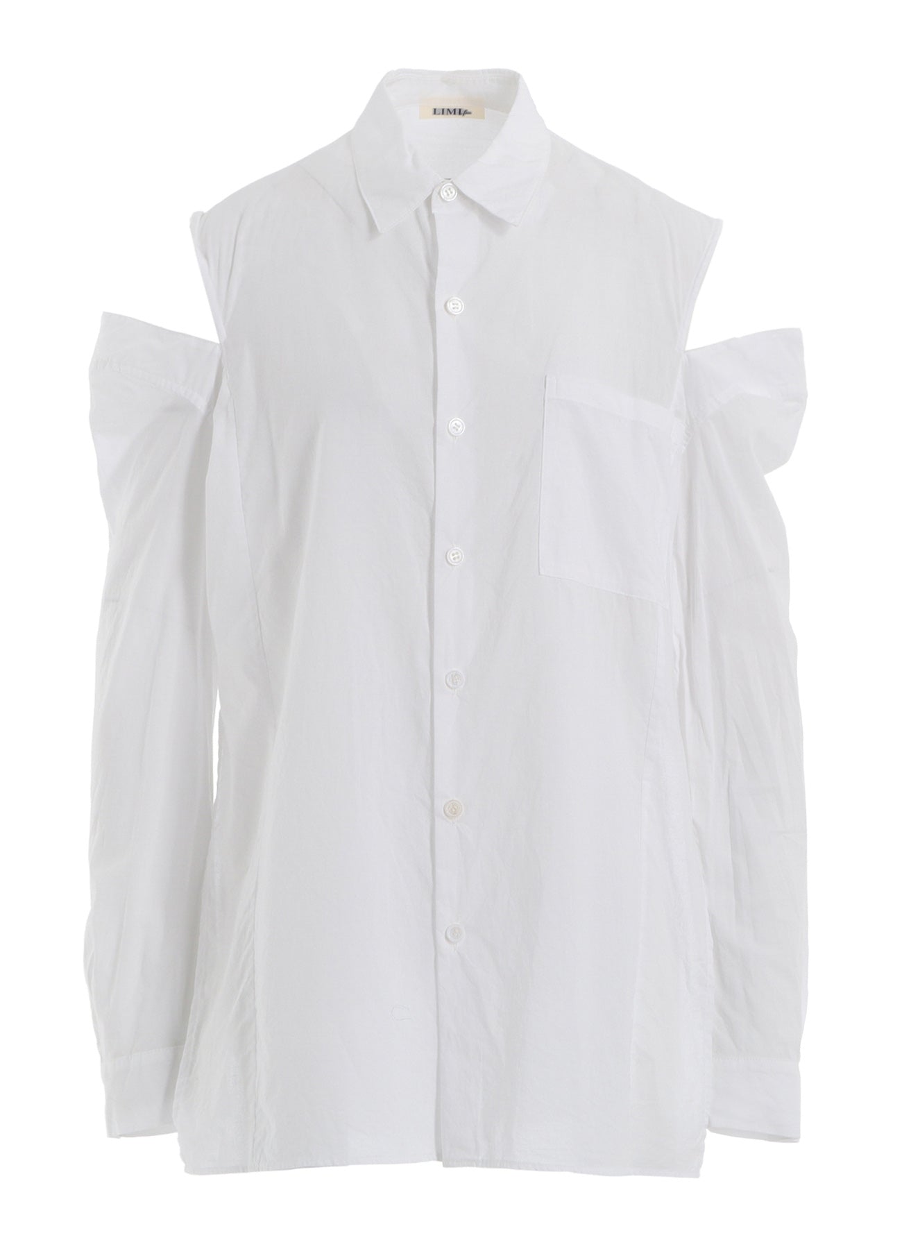 LAWN SLIT SHOULDER SHIRT