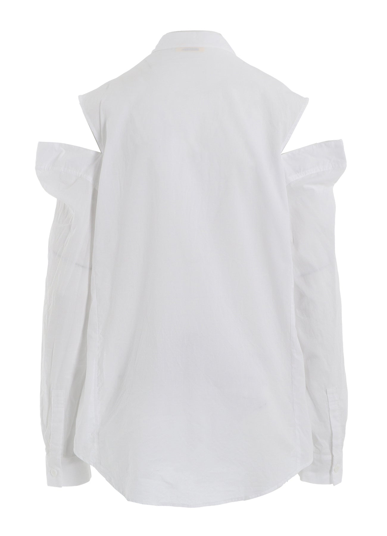 LAWN SLIT SHOULDER SHIRT