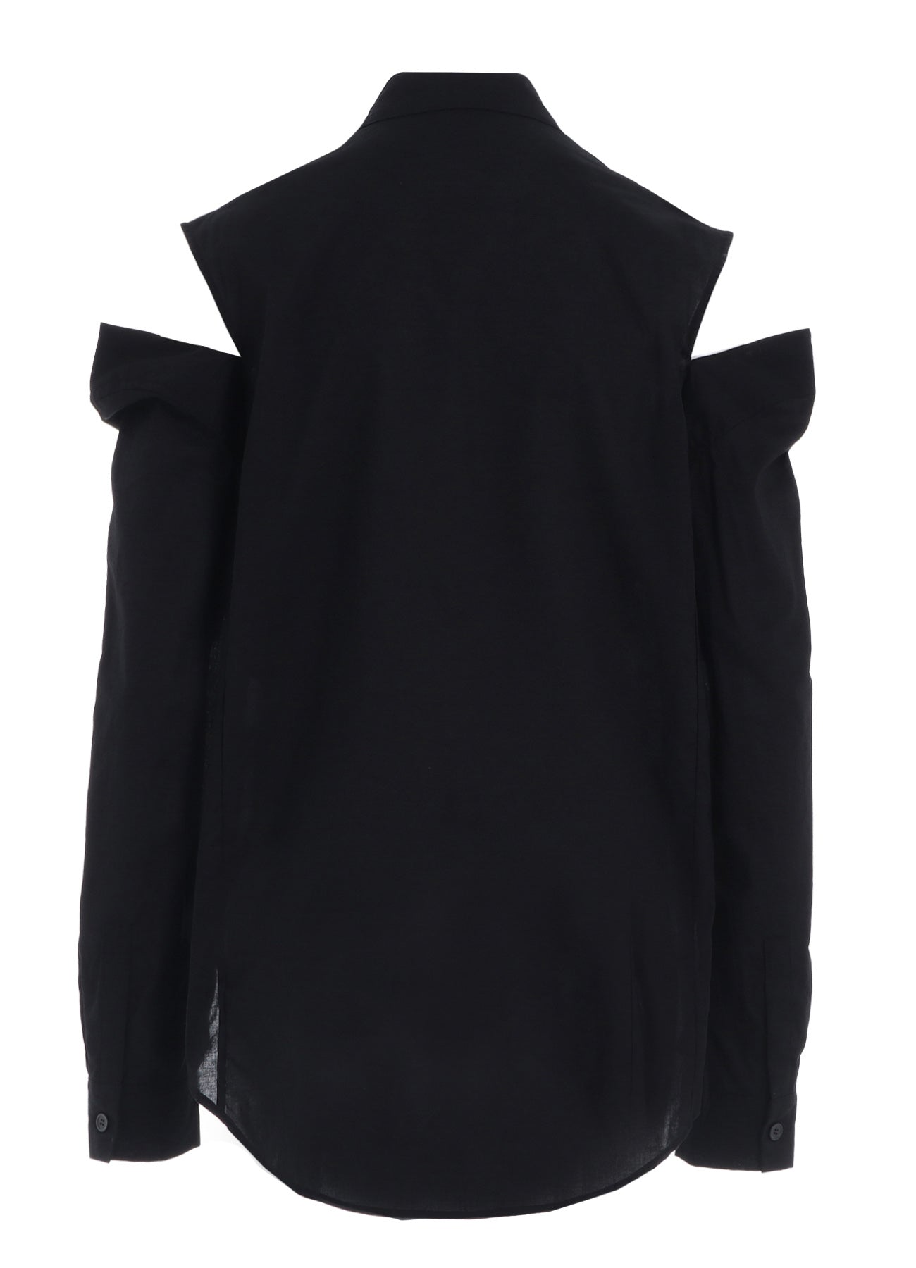 LAWN SLIT SHOULDER SHIRT