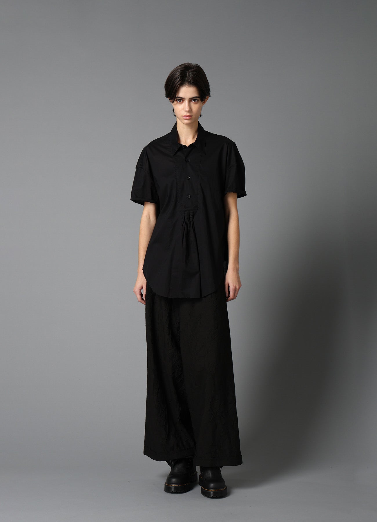 LAWN PLACKET FRONT BLOUSE