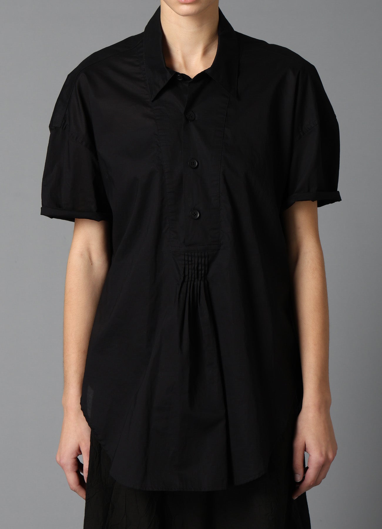 LAWN PLACKET FRONT BLOUSE