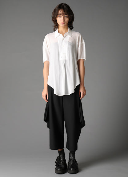 SOFT LAWN PLACKET FRON