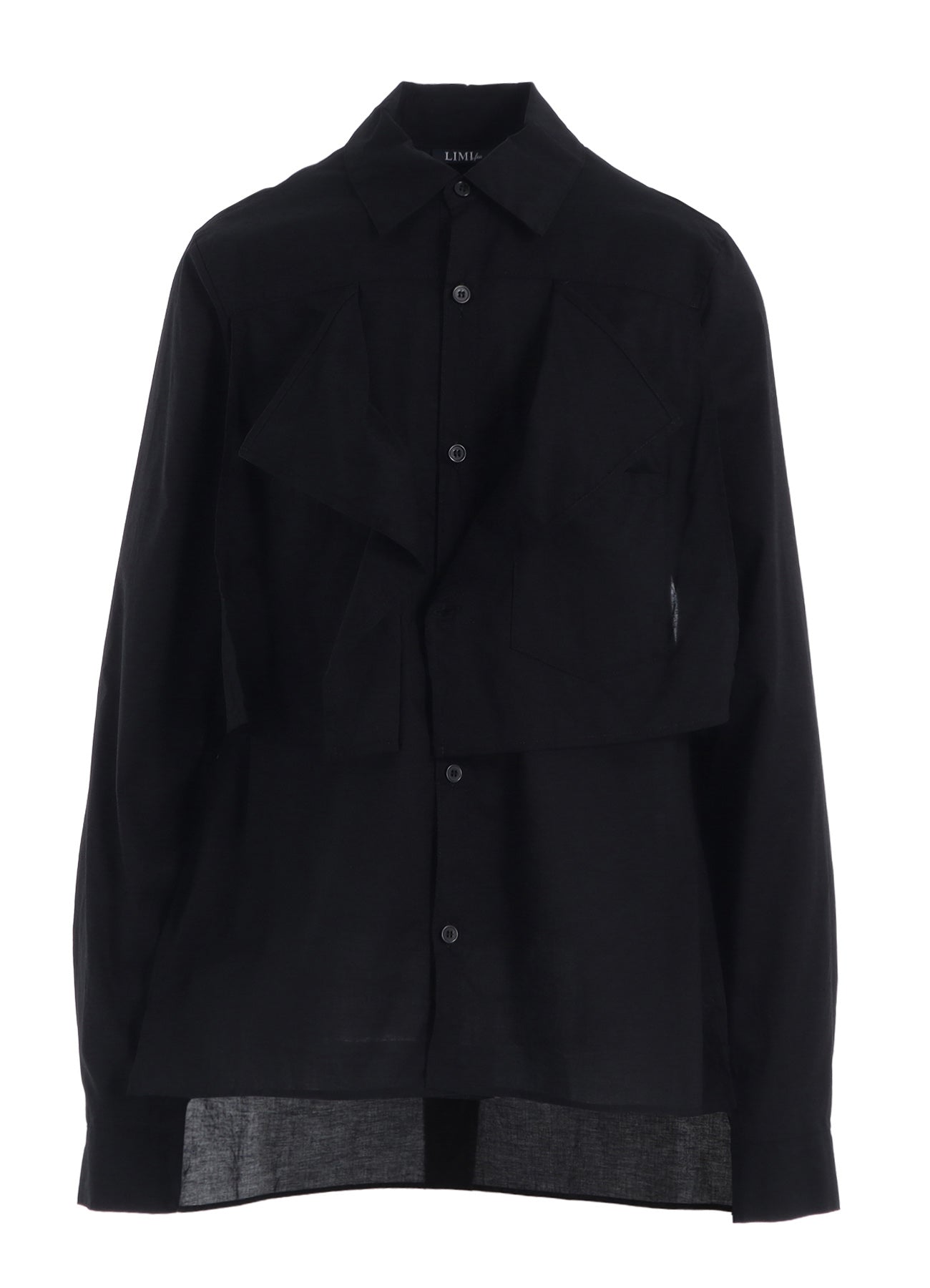 LAWN SQUARE PANEL BLOUSE