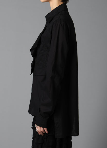 LAWN SQUARE PANEL BLOUSE