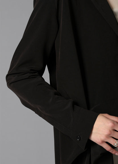 TRIACETATE DECIN FRONT PIN TUCK SHIRT