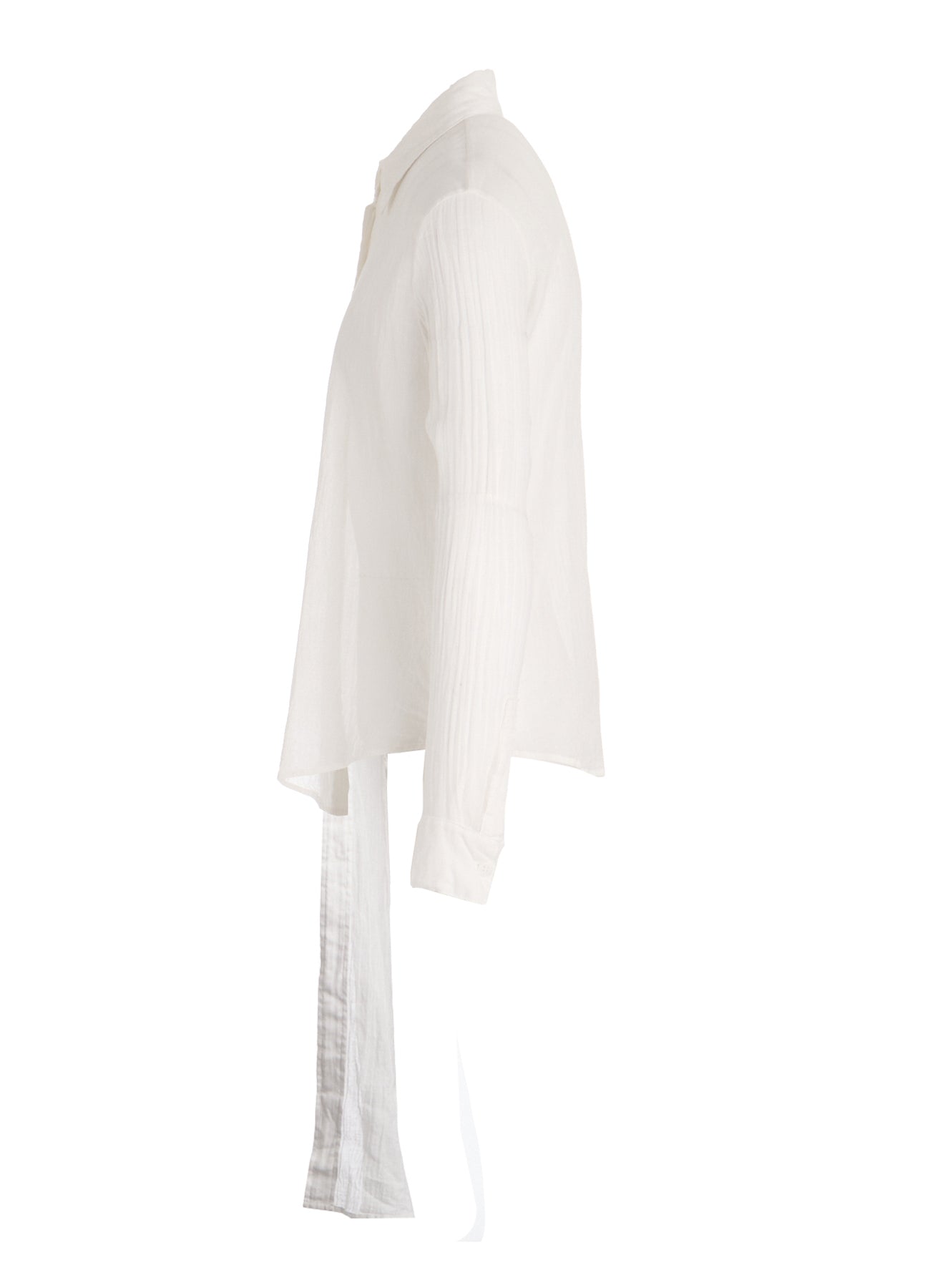 KHADI COTTON ASYMMETRY LONG SHIRT DRESS