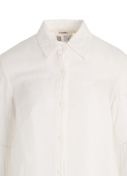 KHADI COTTON ASYMMETRY LONG SHIRT DRESS